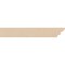 Ekena Millwork 2in. W x 4in. H x 28in. L Ridgewood Woodgrain TimberThane Rafter Tail, Primed Tan RFTUR02X04X28RIDRCPR - alternate 2